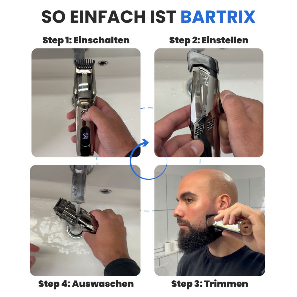Bartrix | Vakuum-Barttrimmer